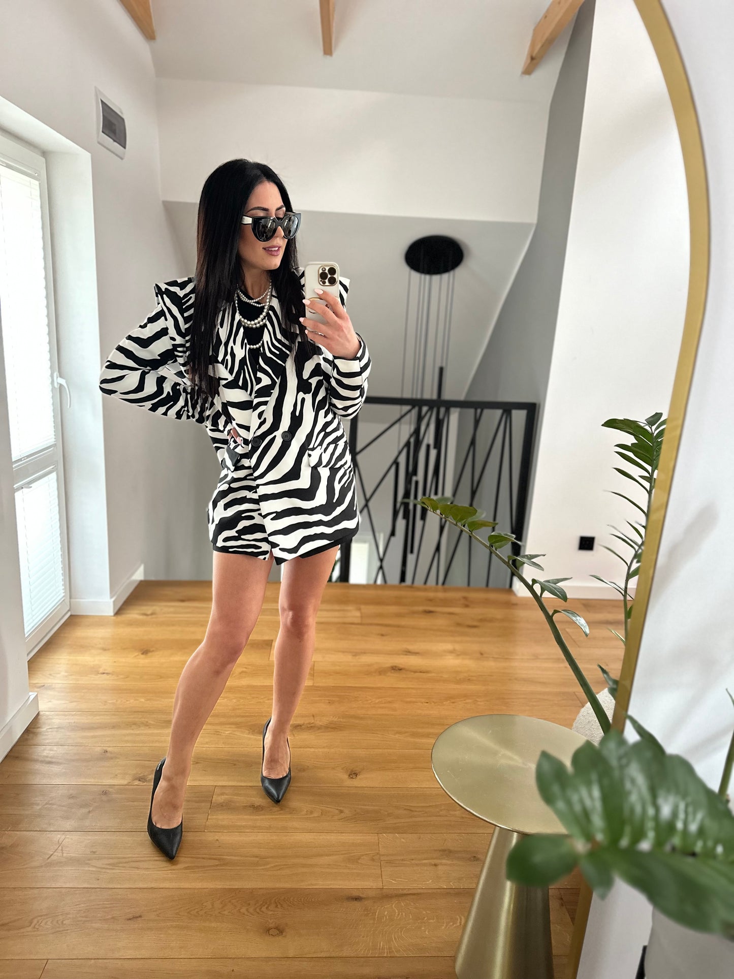Marynarka Wigilia La Milla - zebra