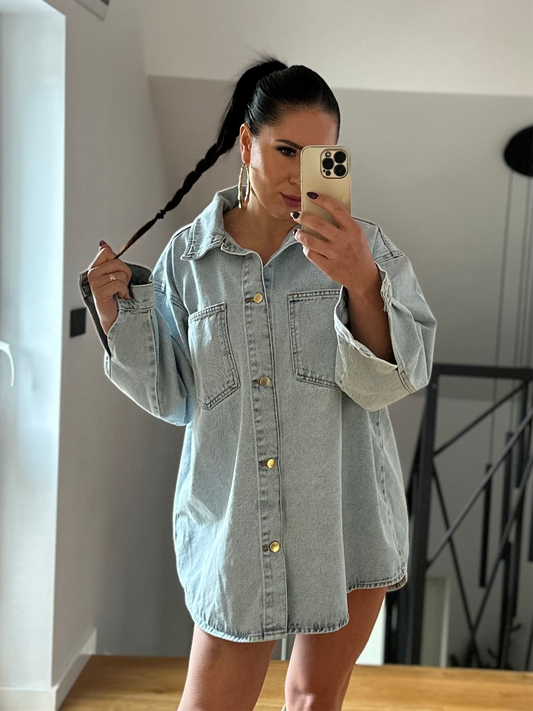 Koszula/katana jeansowa LaMilla - jasny jeans