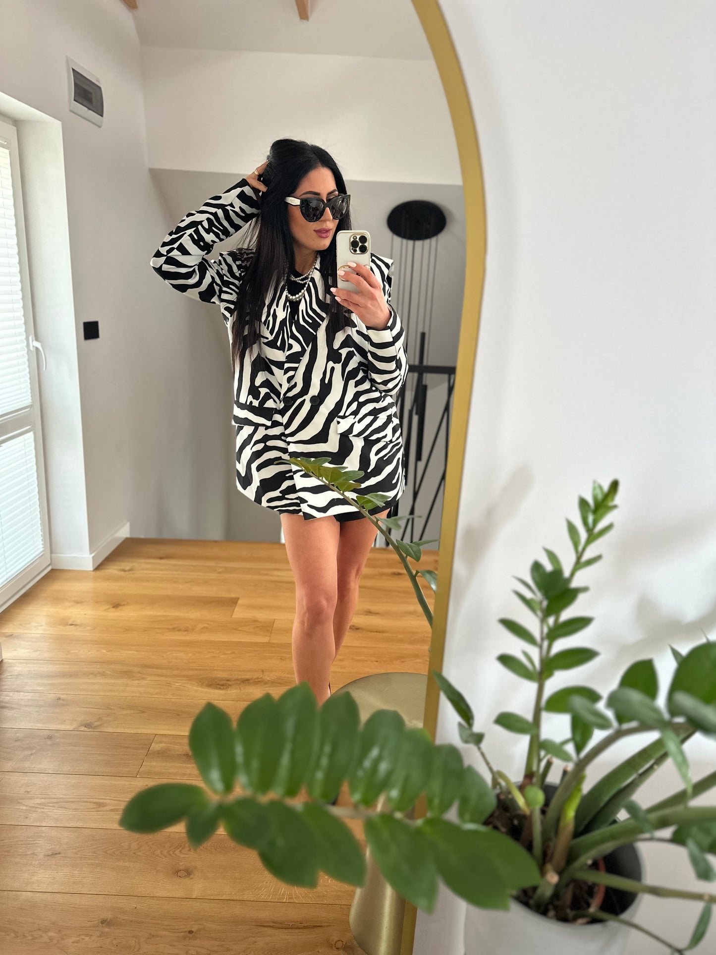 Marynarka Wigilia La Milla - zebra