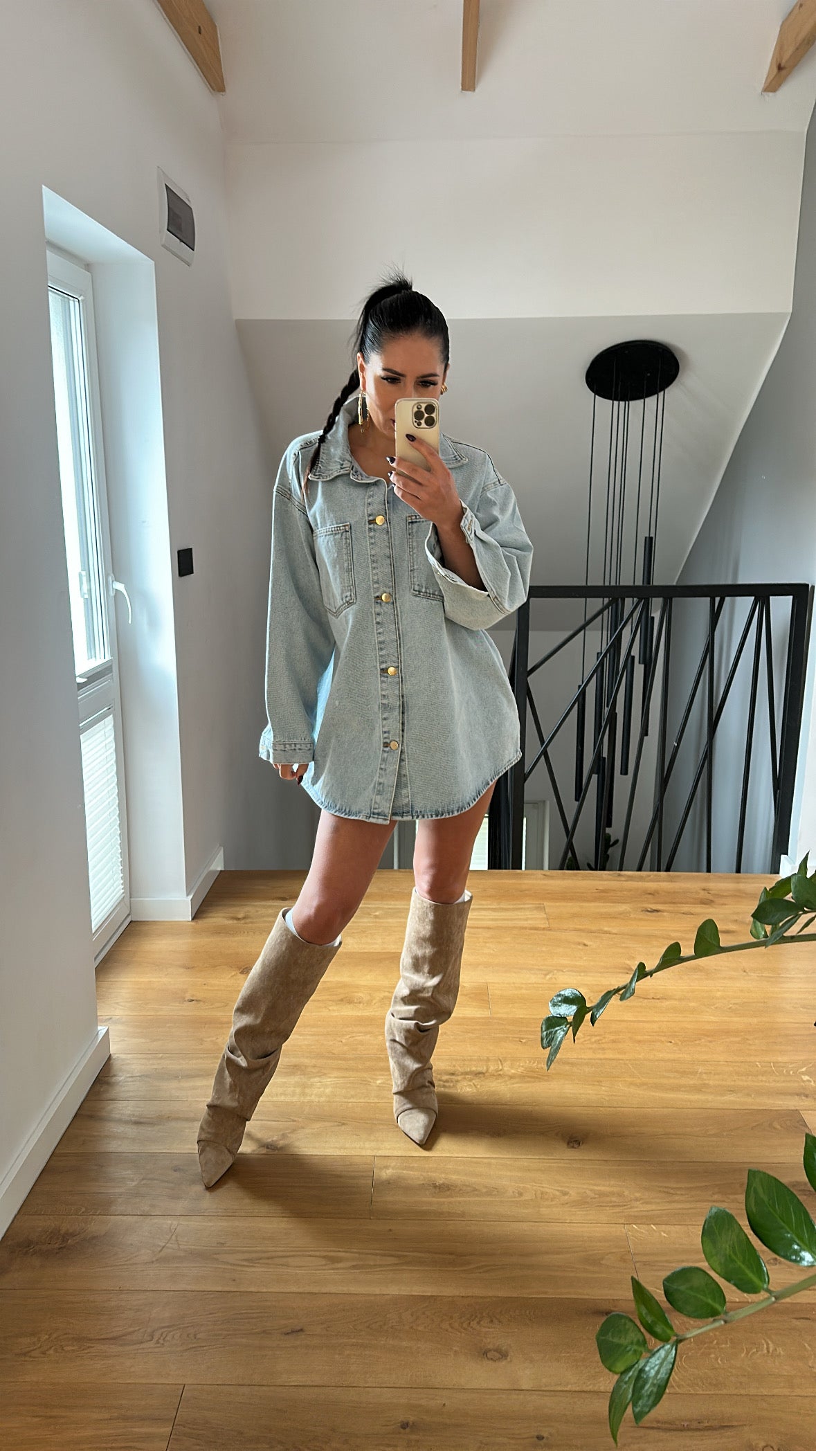 Koszula/katana jeansowa LaMilla - jasny jeans