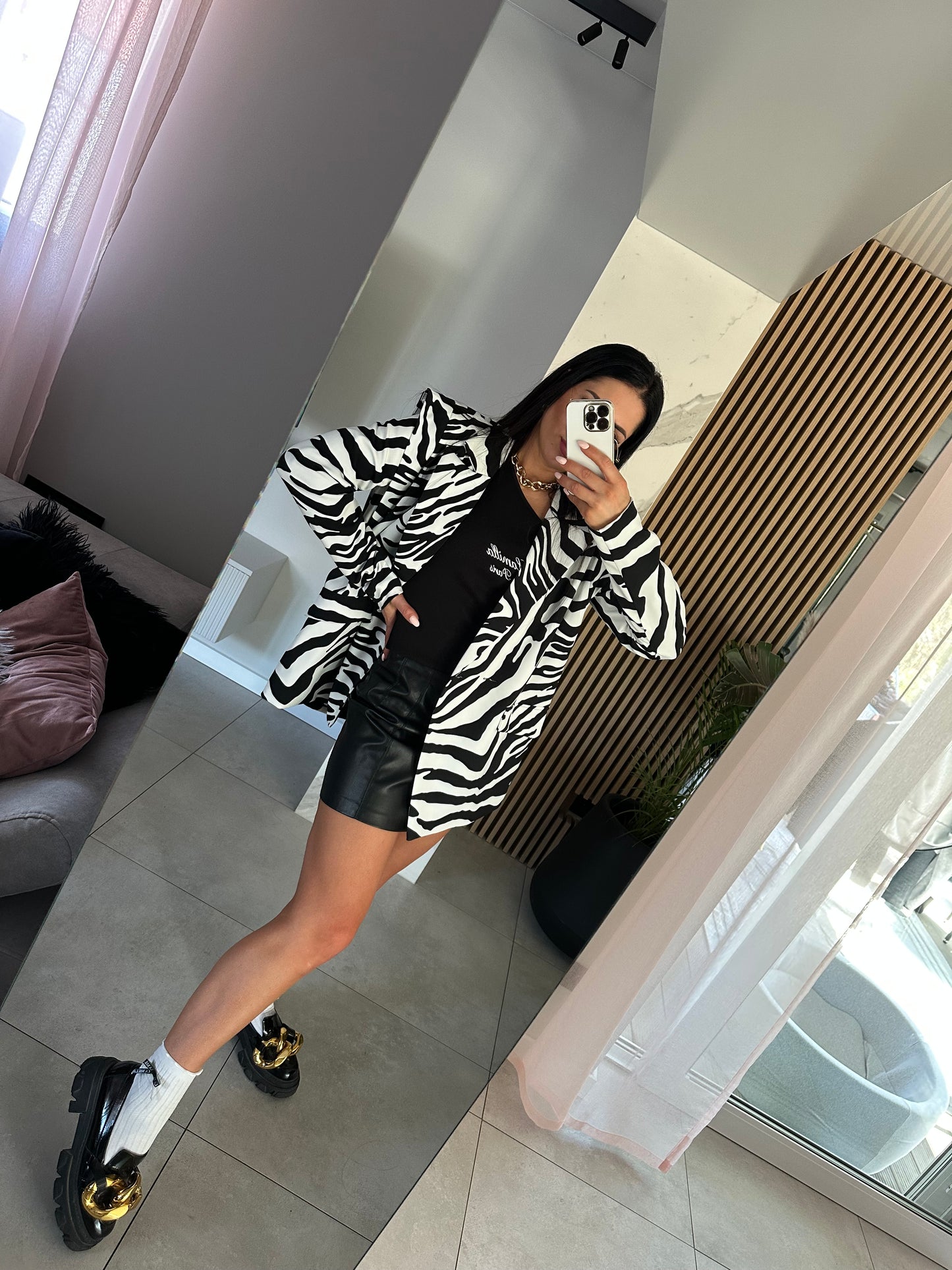 Marynarka Wigilia La Milla - zebra