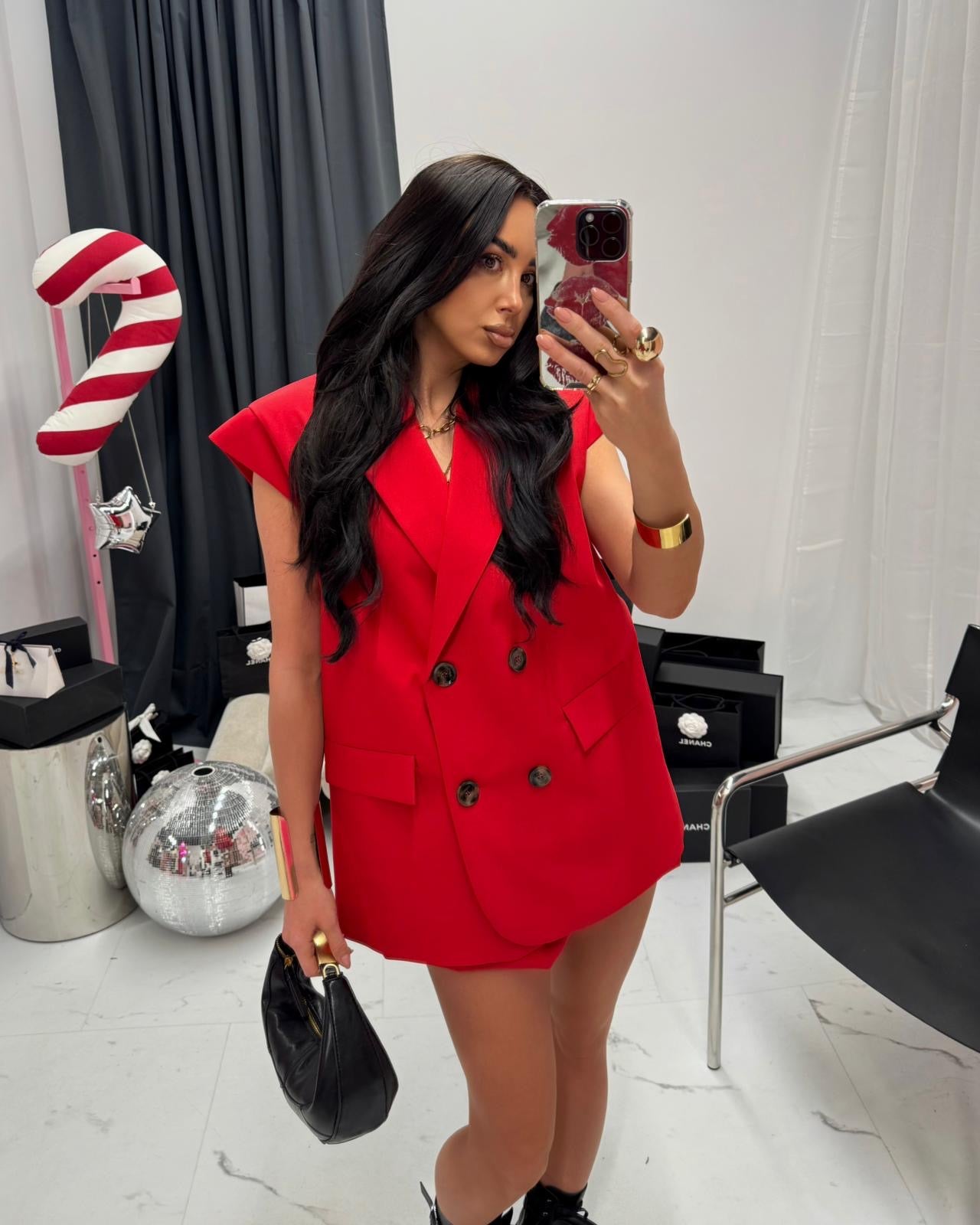 Kamizelka La Milla - czerwony