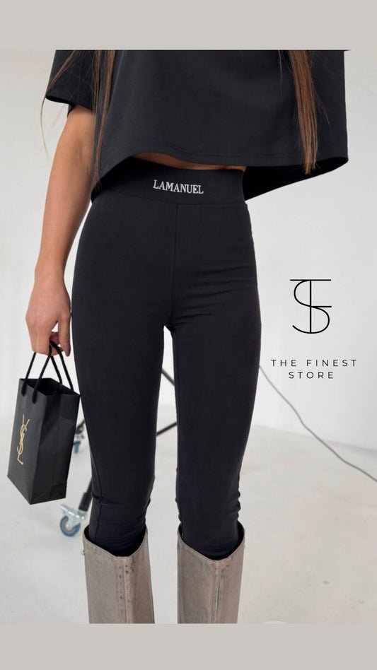 Legginsy ADORE La Manuel - czarne