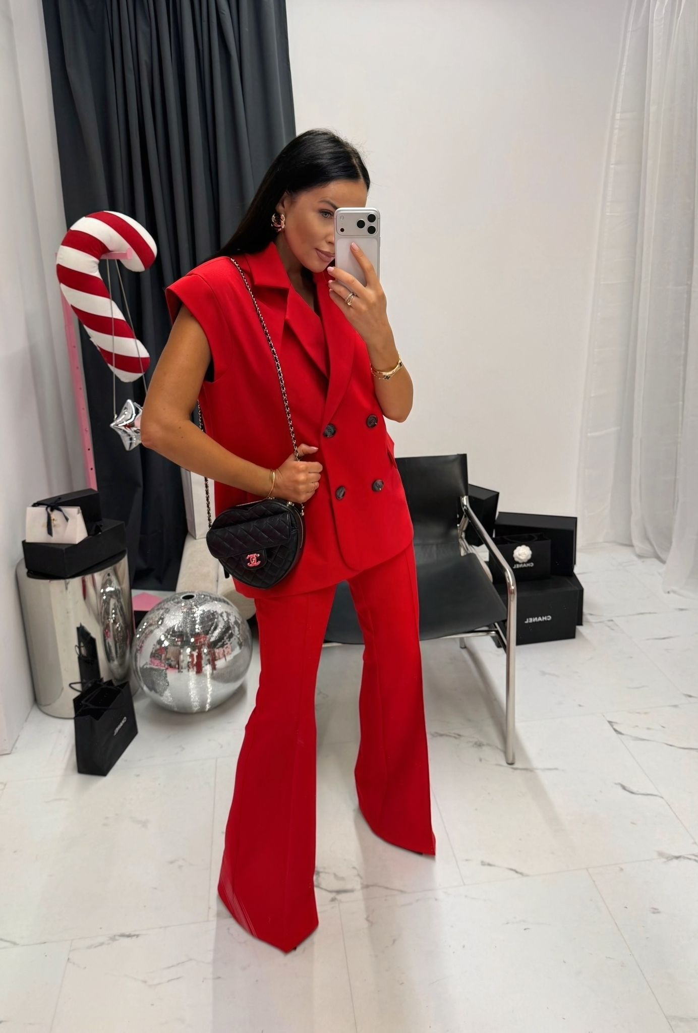 Kamizelka La Milla - czerwony